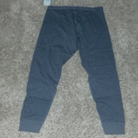 Mens Thermal Underwear Gray 2XLT Tall Croft & Barrow Elastic Waist Fly Winter - Picture 5 of 5